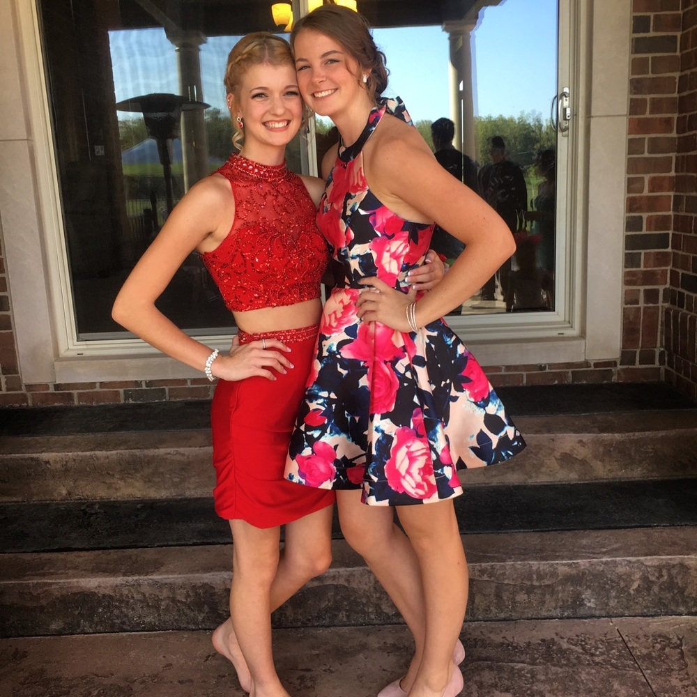 Homecoming Dress floral